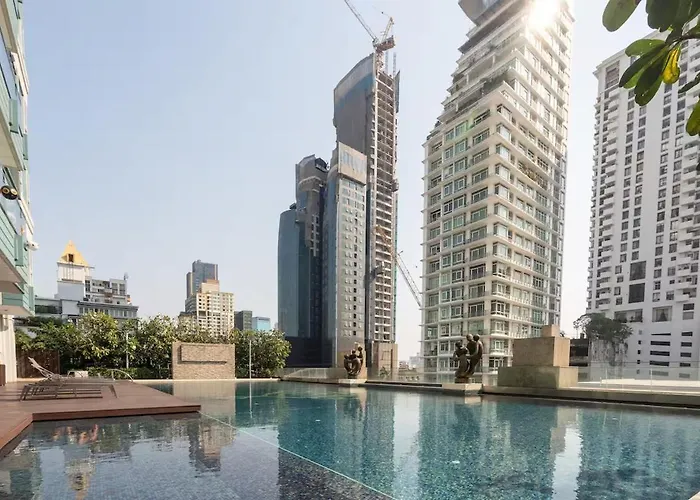 Apartment Thong Lor Luxury With Swimming Pool, Fast Wifi *